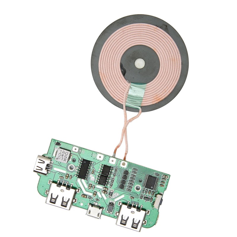 5W Wireless Charging Module Coil PCBA Circuit Board Dual USB