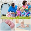 SERAPHY 100% Muslin Cotton Car Seat Cover Baby, Universal Carseat