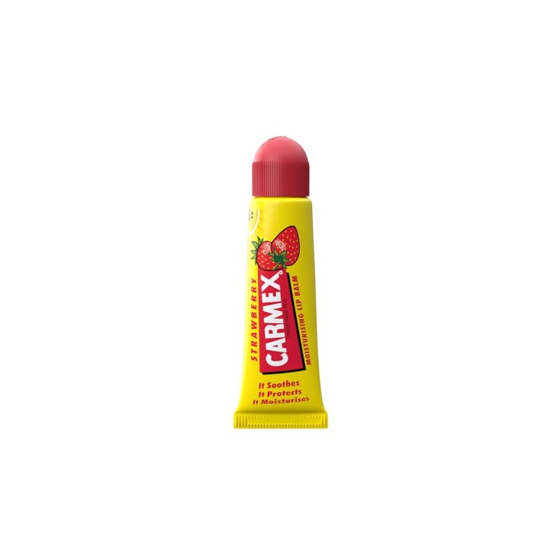 CARMEX Strawberry Moisturising Lip Balm in Tube - Lip Care