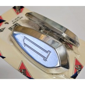 Diamond Powersports 1998-2006 Yamaha YZF R1 Polished Mirror Block Off Plates Caps