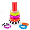 Sassy Stacks of Circles Stacking Ring STEM Learning Toy, 9