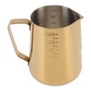 Milk Frothing Pitcher Dual Scale 304 Stainless Steel Milk Frother