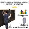 10 Pack Child Cabinet Locks, Baby Proofing Safety Locks for
