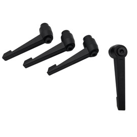 WUDQIJI Adjustable Clamping Lever Handle 4 Pieces M8 Female Thread Tension Lever Clamping Lever Thread Adjustable Handle Machine Handles Adjustable Attachment Handle for Welding Machines Pressure