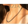 AZIA Jewelry Chains for Men, Silver Chain for Men, Mens