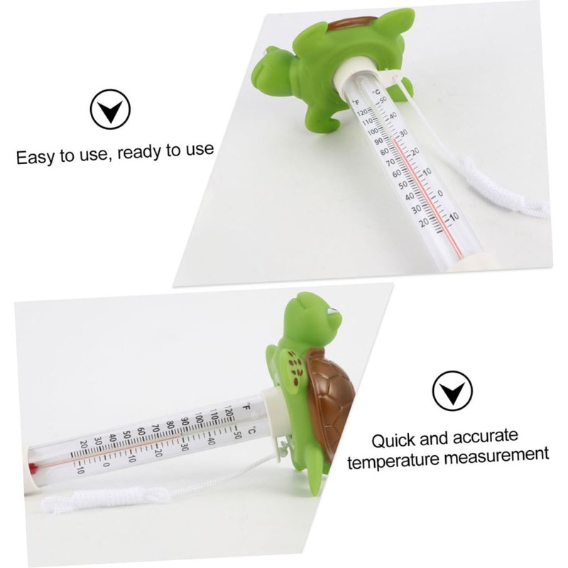 FUNOMOCYA Floating Water Thermometer Pool Thermometer for Boys and Girls
