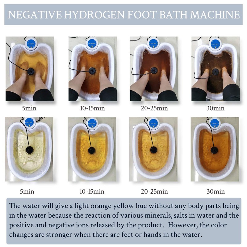 LeCaung Ionic Foot Bath Detox Machine, Portable Ionic Detox Foot