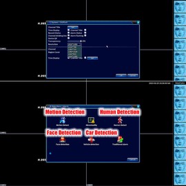 Fowecry 265X 4CH 1080P IP DVR Board XMEYE NVR 4 Channels 6 IN 1 AHD TVI CVI Hybrid DVR Recorder Board for CCTV System