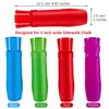 Outus 5 Pieces Sidewalk Chalk Holders Railroad Chalk Holder Jumbo