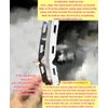 Placa de metal para reparación de parachoques delantero para Mitsubishi