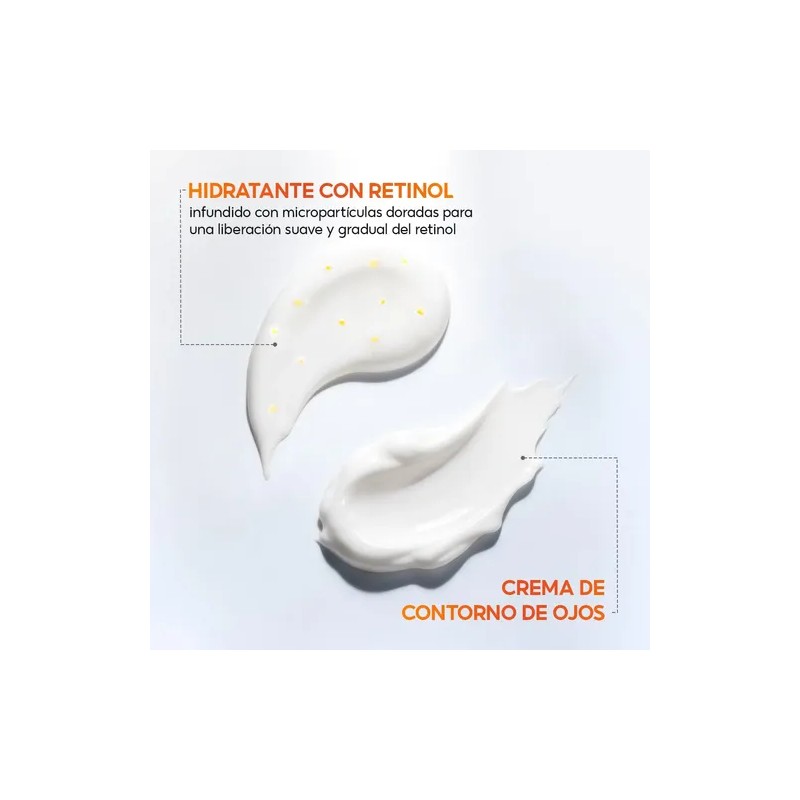 Kit Reafirmante Antiarrugas Papa Feel Retinol Face + Eye