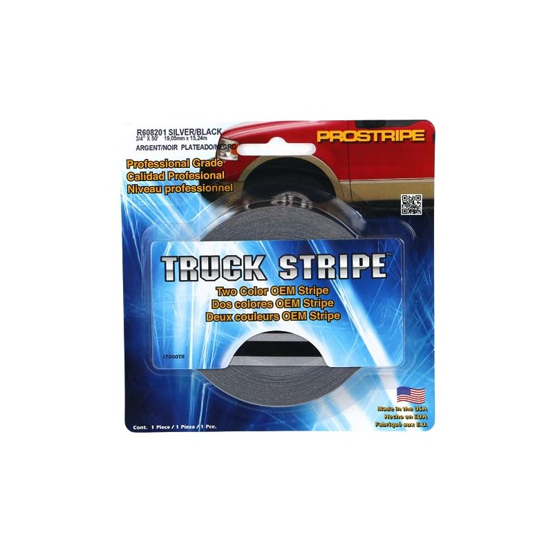 Trimbrite R60697 Prostripe Premium Truck Multi-Stripes 3/4" x 50' Dual