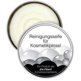 Da Vinci 1 x Cosmetic Brush Cleaning Soap 40g in Metal Tin