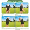 FINGER TEN Golf Swing Trainer Impact Smart Ball with Adjustable