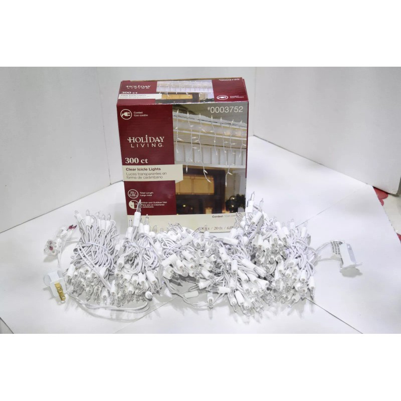 Holiday Living 6 x Boxes Holiday Living 300-Count ICICLE Constant
