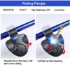 OFKPO Fishing Electronic Bite Alarm with LED Light Indicator, Easy