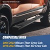 Auto Dynasty Running Boards Compatible with 2004-2023 Nissan Titan (XD)
