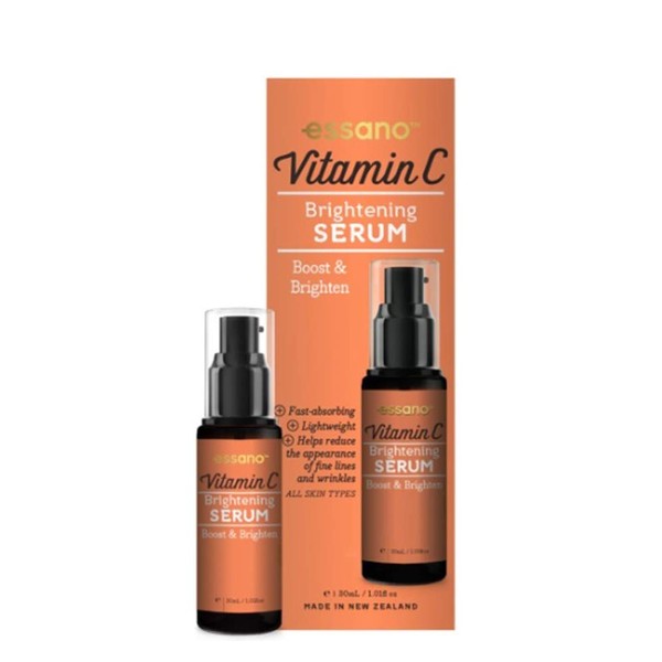 Essano Vitamin C Brightening Serum - Boost and Brighten, 30ml