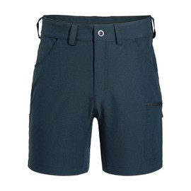 FitsT4 Sports Men’s Cargo Hiking Shorts 7 Inch Stretch Water Resistant Quick Dry Lightweight Outdoor Tactical Shorts,Navy,L