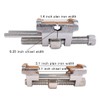 Baitaihem Stainless Steel Honing Guide, Fits Planer Width 1.4" To