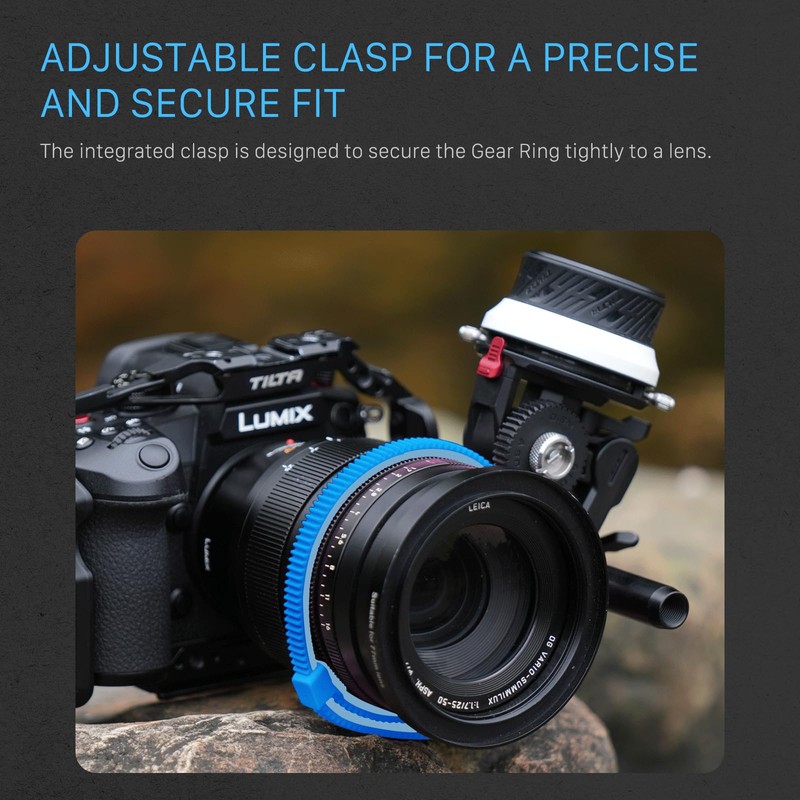 TILTA Universal Focus Gear Ring for Wireless or Mechanical Follow