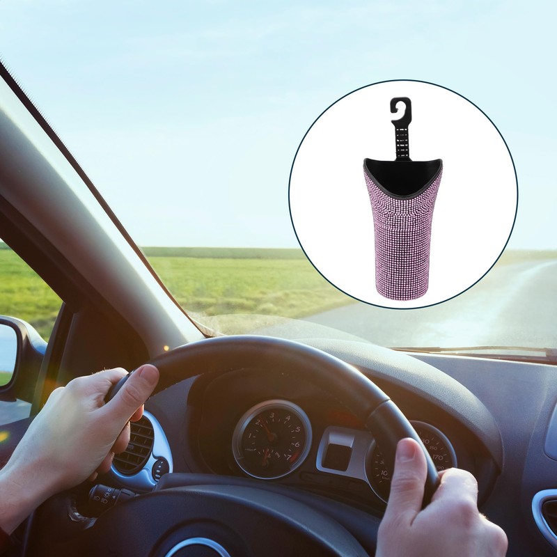 TUCKBOLD Auto Car Trash Can Durable Seat Back Trash Bin