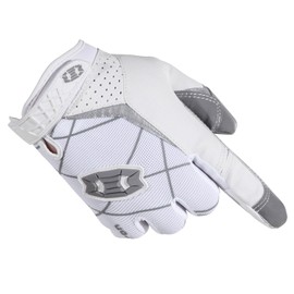 Seibertron Pro 3.0 Football Gloves Rugby Football Gloves Elite Ultra Stick Sports Receiver Youth Adult Sports Gloves (White, M)