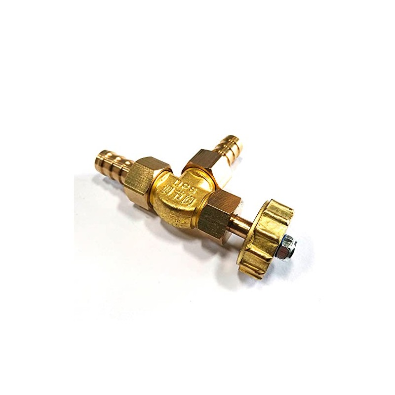 Elbow Brass Needle Valve for Gas/Air/Lpg Brass Hose Regulating Gate