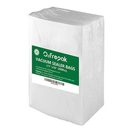O2frepak 200 Gallon Size11" x 16" Vacuum Sealer Bags with BPA Free and Heavy Duty, Vacuum Seal Food Sealer Bags,Great for Food Storage Vaccume Sealer PreCut Bag