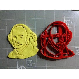 William Shakespeare Cookie Cutter