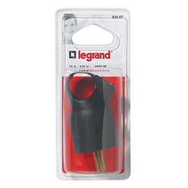 Legrand leg93907 Plug 2P + T 16 A Plastic Rings Black