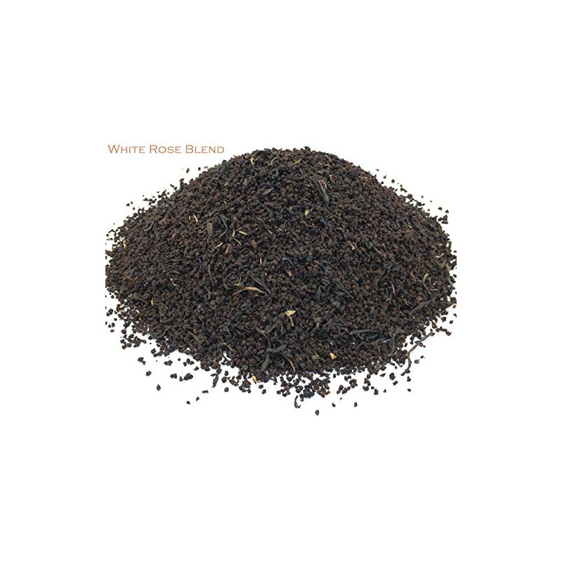 Pomegranate Peel and Black Tea Herbal Infusion (White Rose Blend