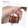 NOLITOY Finger Guard Thumb Protector Leather Shooting Sleeve for Arrow