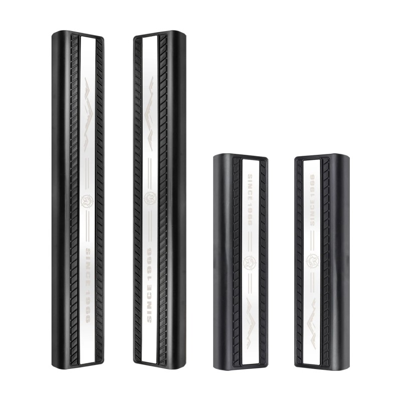 AUFER Door Sill Guards Edge Entry Guards Protectors for Ford