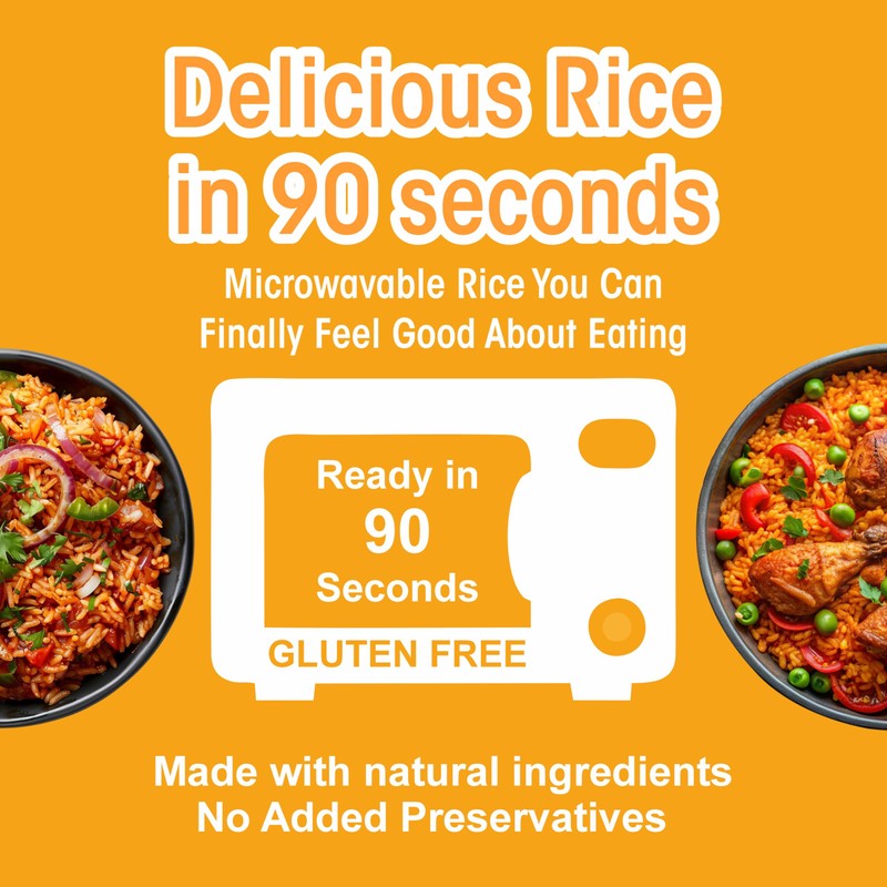 Eat Regal Jollof Rice with Vegetables, 8.8 Ounce, Pack of