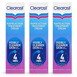 Clearasil Rapid Action Treatment Cream 25ml Pack of 3