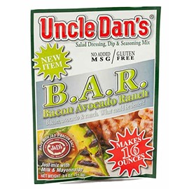 Uncle Dan's Bacon Avocado Ranch | Singles Packet – 0.75oz (Pack of 1)