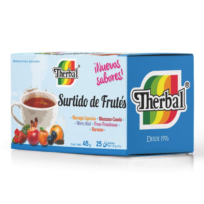 Therbal Infusión Surtido de Frutes 25 Saquitos