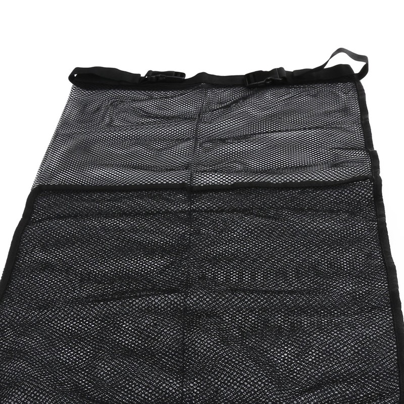 Large Capacity Seat Back Storage Bag with Fixed Buckle Mesh