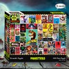 Re-marks Monsters Collage Jigsaw Puzzle, 1,000-Piece Puzzle for All Ages