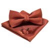 Jemygins Set for Men - Includes Plain Bow Tie, Men’s