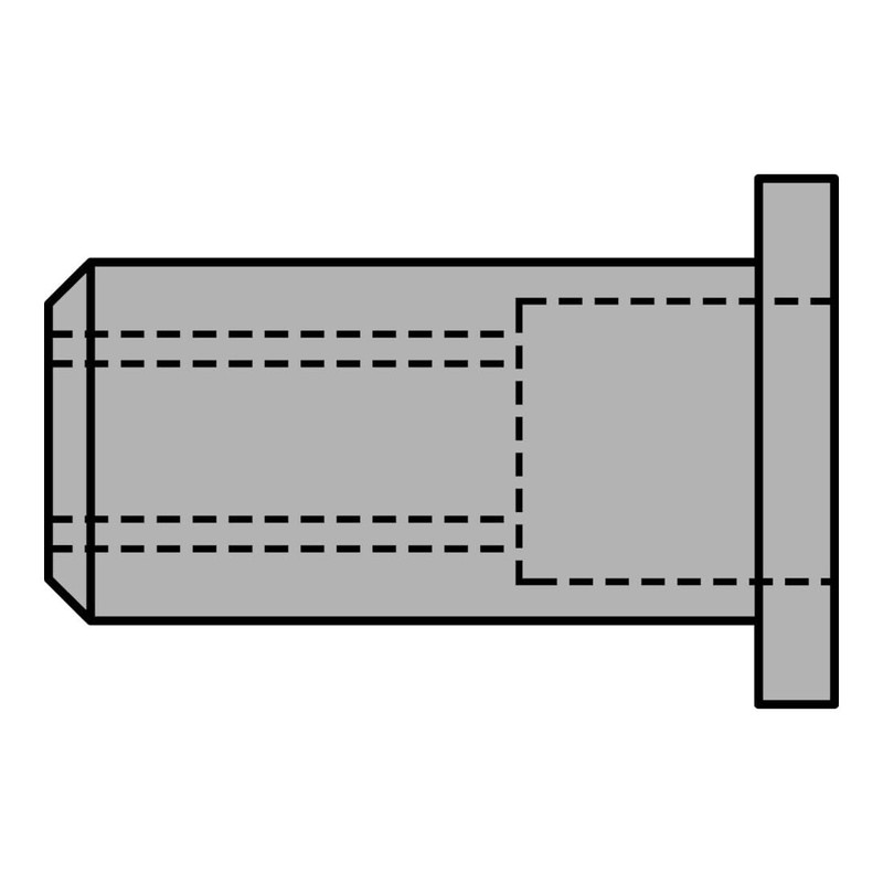 Gesipa Blind Rivet Nut M5 Medium Mini Pack 1433672 (Blind