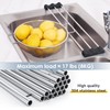 Tomorotec Adjustable Over-The-Sink Kitchen Rack for Dishcloths, Sponges, Bottles and