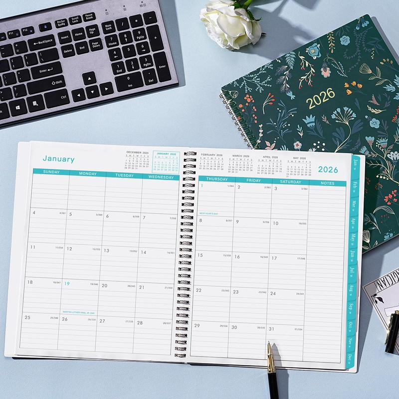 2026 Monthly Planner - 2026 Planner, Monthly Calendar 2026, Jan.