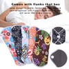 Reusable Women's Sanitary Pad, Washable Bamboo Charcoal Cloth with Waterproof