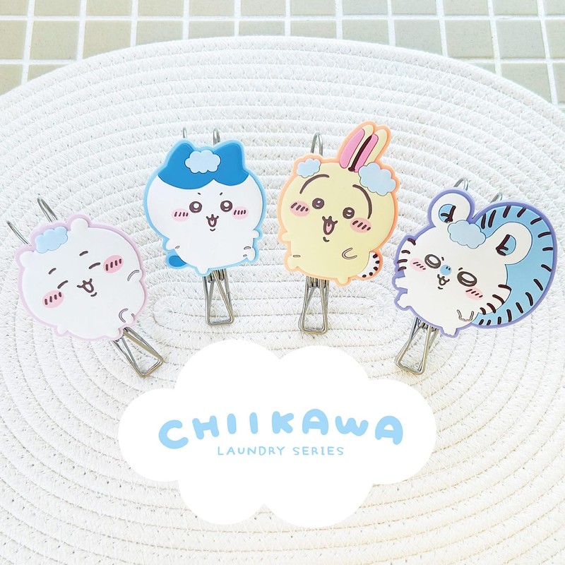 Chiikawa Laundry Series Hanger Clip < Chiikawa & Hachiware >