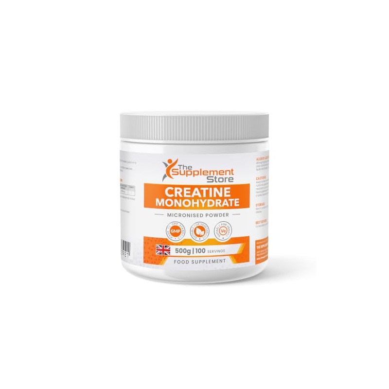 Micronised Creatine Monohydrate Powder 500g (500g)