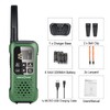 Rechargeable Walkie Talkies Two Way Radio IP67 Waterproof Long Range