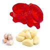 Angel’s Peel Lounge Garlic Mincer, Manual Garlic Press for Quick