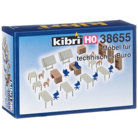 Kibri 38655 - H0 Möbel für technisches Büro